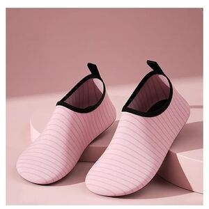 Pink Slip-On Women's Beach Water Shoes